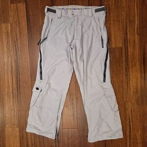 Betty Rides Lab Series Women's XL Snowboard Ski Snow Pants Gray